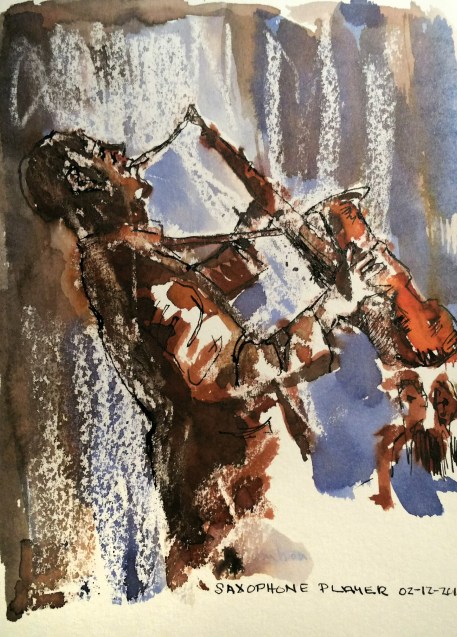 Sax Player