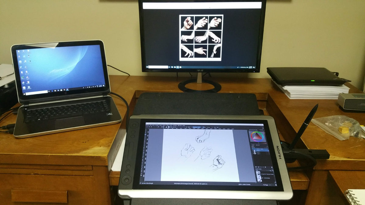 Digital Studio Setup – Eve Barbeau